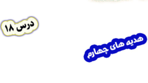 پاورپوینت هدیه های آسمان چهارم دبستان، درس18: چشمان همیشه باز