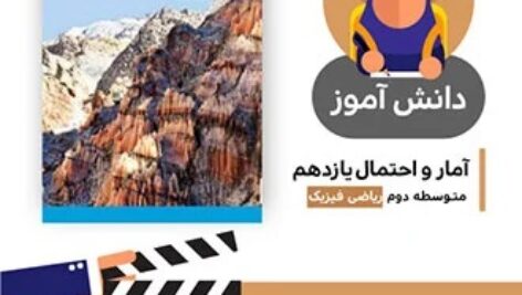 آموزش درس (احتمال بخش چهارم ) کتاب آمار و احتمال یازدهم متوسطه به صورت فایل انیمیشن