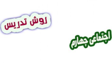 طرح درس و روش تدریس مطالعات اجتماعی چهارم، درس3: خرید و فروش در محله