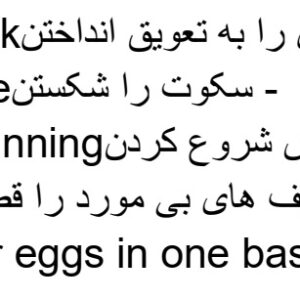 اصطلاحات روزمره زبان انگلیسی به فارسی با پیوست اصطلاح روزمره انگلیسی مرتبط با تجارت و کسب و کار